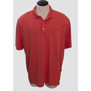 Mint Condition GREG NORMAN Five Iron Play Dry Golf Polo Shirt Size XL